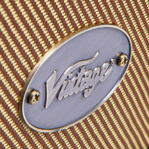Vintage VDX02 Deluxe Dreadnought Guitar Case - Tweed