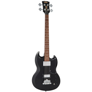 Vintage VS4 Reissued Bass Guitar - Black