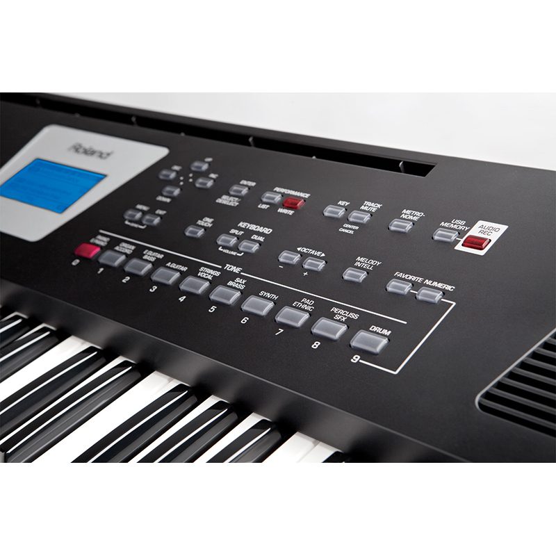 Roland BK-3 Backing Keyboard - Black w/Keyboard Stand