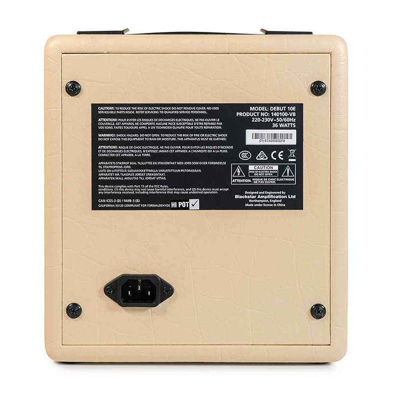 Blackstar Debut 10E Guitar Amplifier - Cream - Image 3