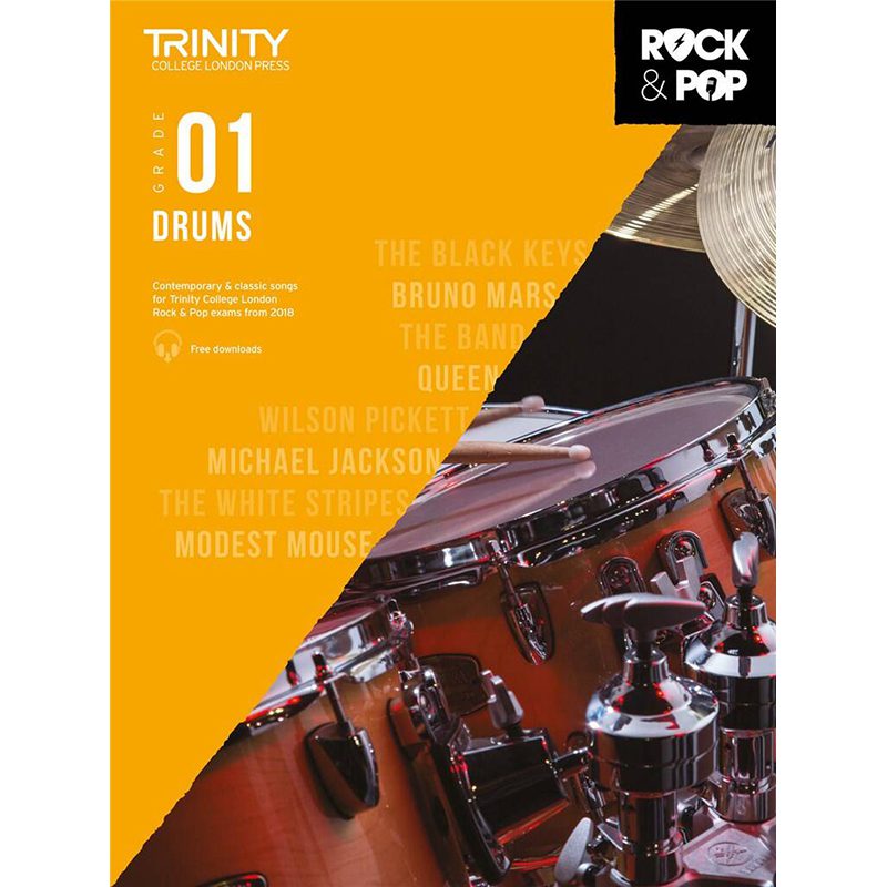 Trinity Rock And Pop Drums - Grade 1