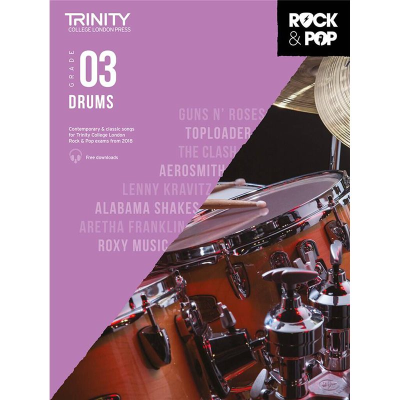 Trinity Rock And Pop Drums - Grade 3
