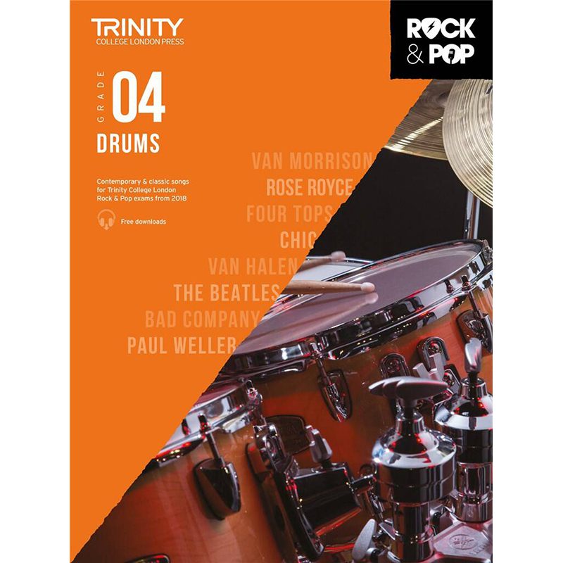 Trinity Rock And Pop Drums - Grade 4