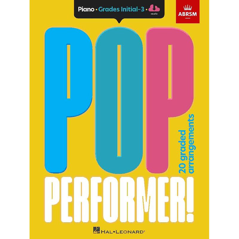 ABRSM  - Pop Performer! Piano - Initial-Grade 3