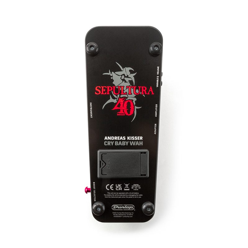 Dunlop Sepultura 40th Anniversary Crybaby Wah - Image 5