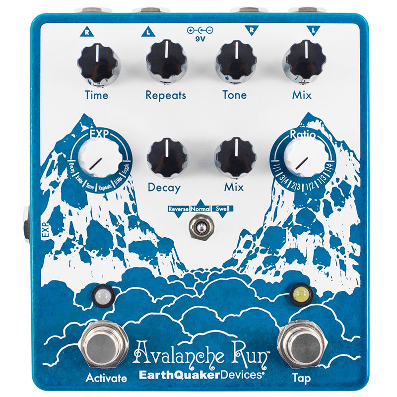 Earthquaker Devices - Avalanche Run - Stereo Reverb And Delay