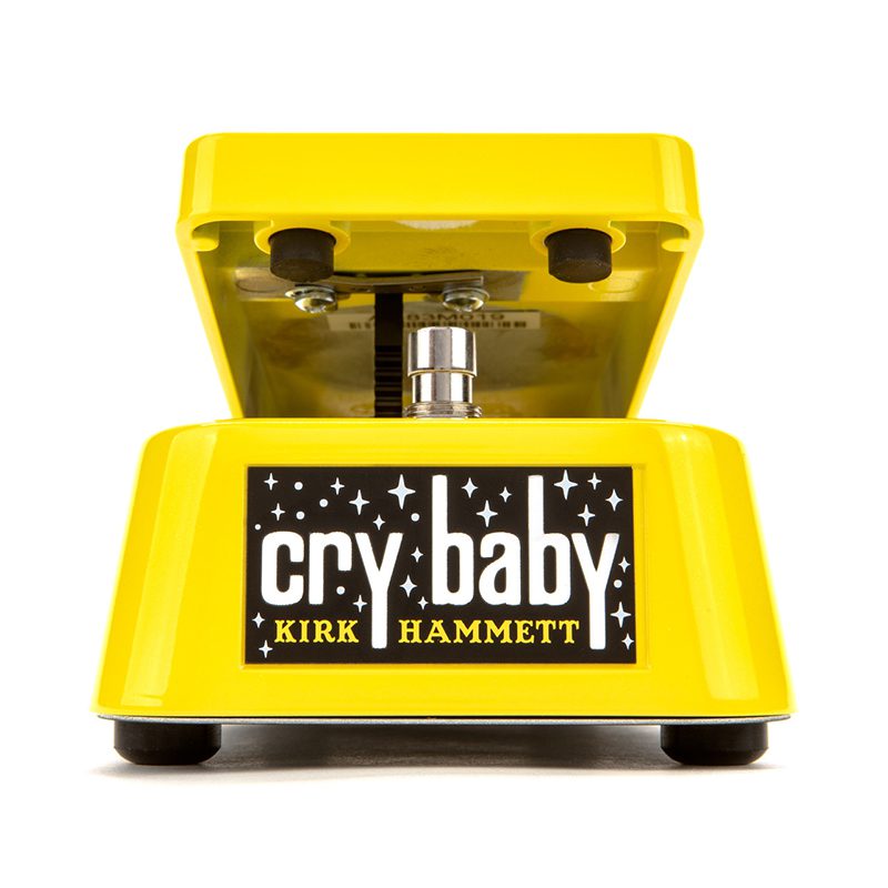Dunlop Kirk Hammett Crybaby Wah - Limited Edition Yellow Sparkle - Image 6