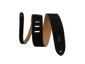 Levy's MS12-BLK Simply Suede 2 Inch Guitar Strap - Black
