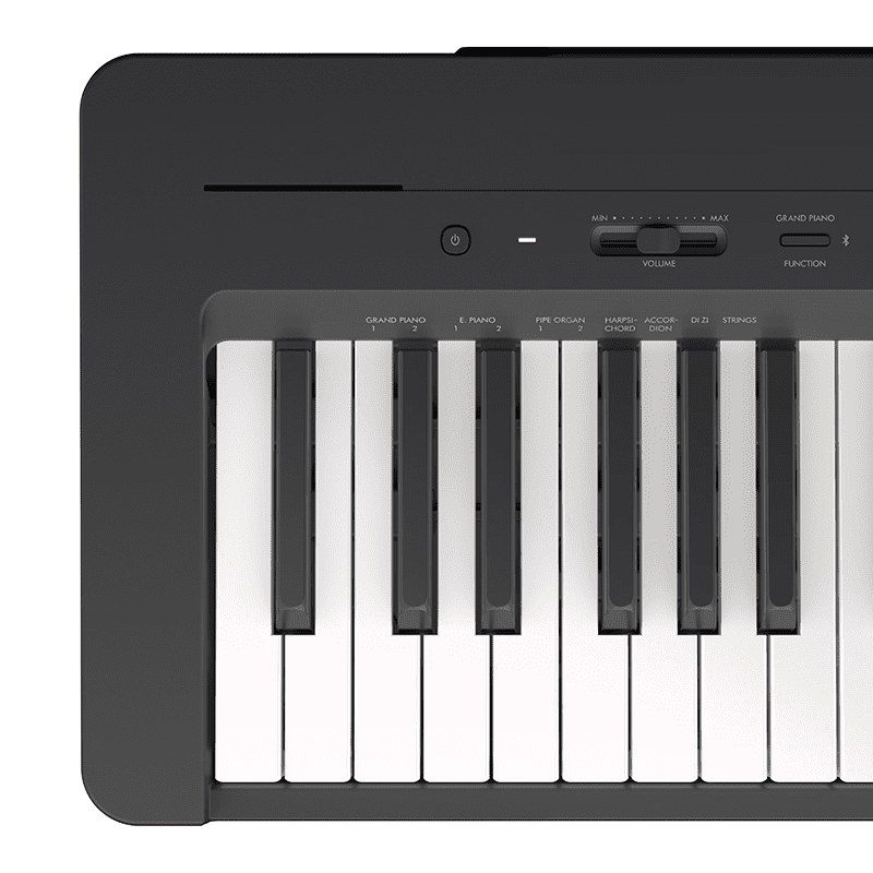 Yamaha P-145BT Digital Piano w/Double braced Keyboard Stand