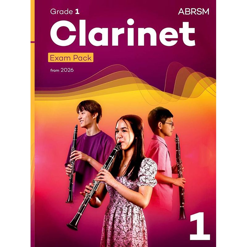 ABRSM - Clarinet Exam Pack - From 2026 - Grade 1