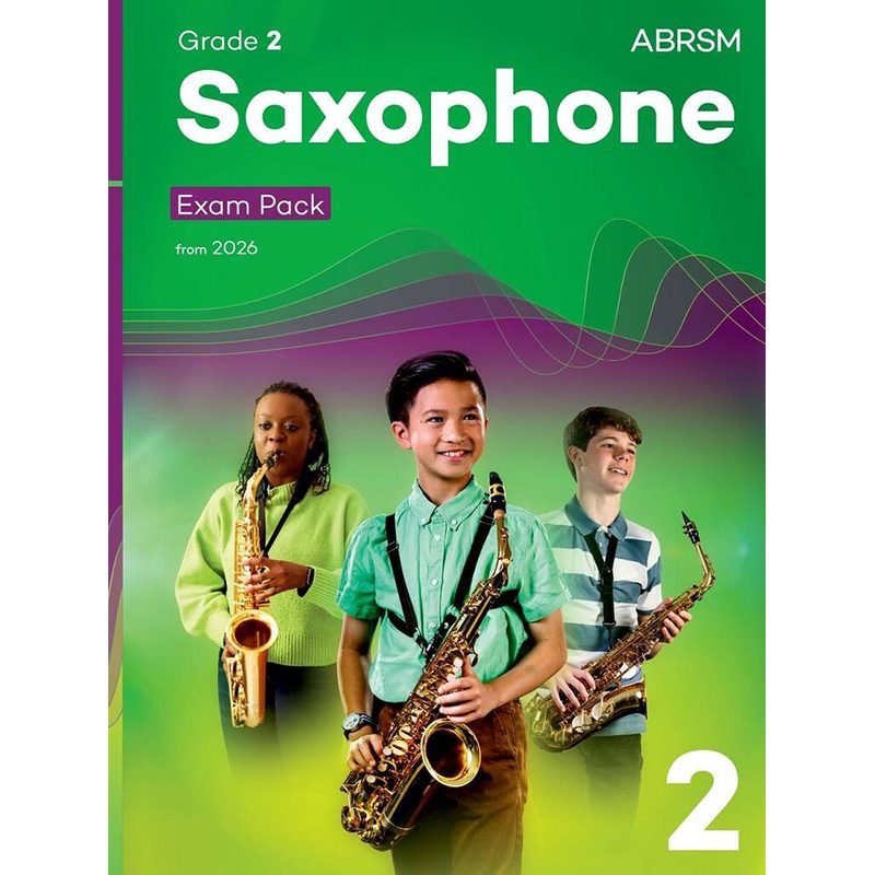 ABRSM - Saxophone Exam Pack - From 2026 - Grade 2