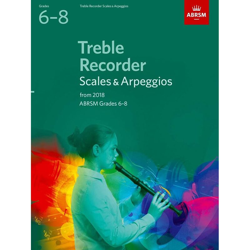 ABRSM - Treble Recorder - Scales + Arpeggios - Grades 6-8