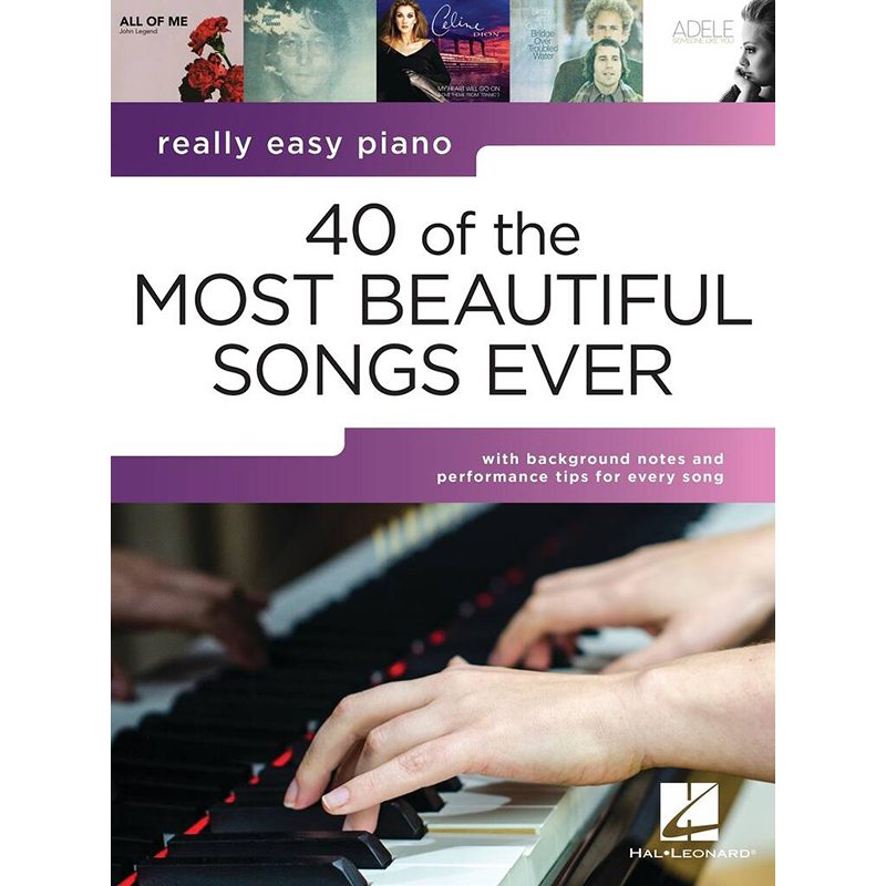 Really Easy Piano - 40 Of The Most Beautiful Songs