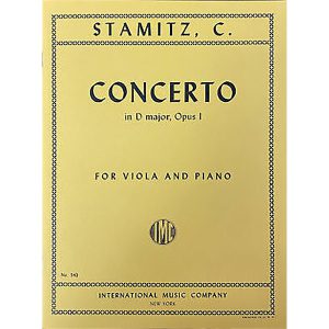 Stamitz - Concerto In D Major - Viola + Piano
