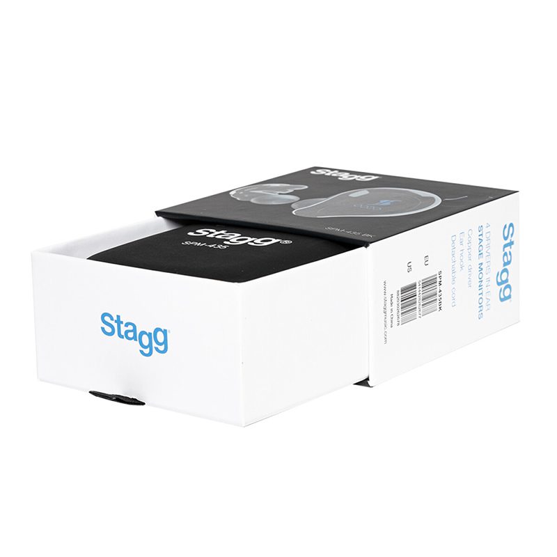 Stagg SPM-435 4-Driver In Ear Monitors - Black - Image 8