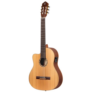 Ortega RCE131L Cutaway Classical Guitar w/Bag - Left Handed