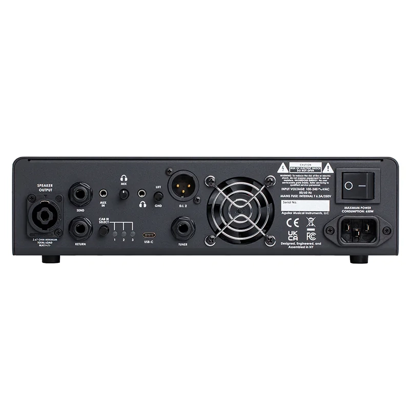 Aguilar Tone Hammer 500 V2 - 500w Bass Amplifier - Image 3