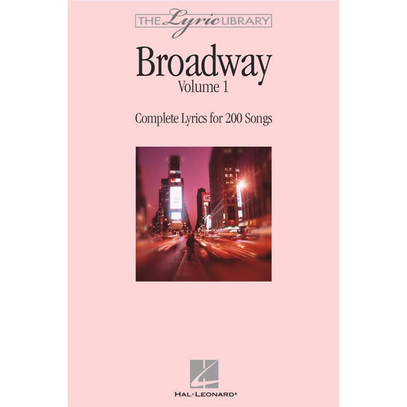 The Lyric Library - Broadway - Volume 1