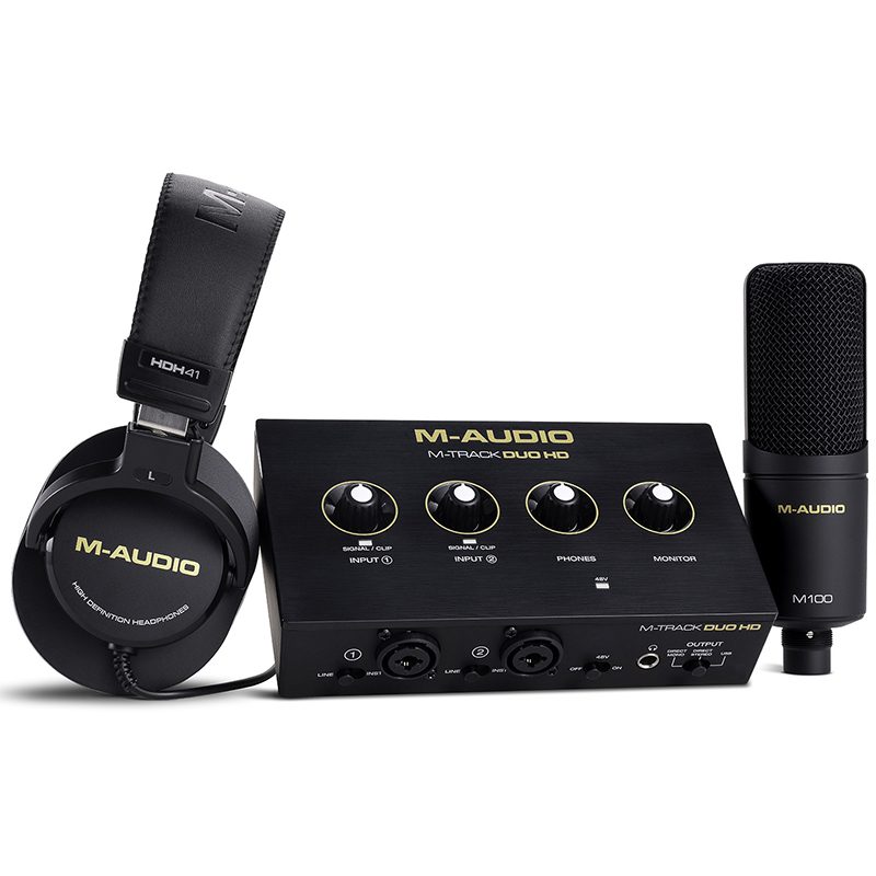 M-Audio M-Track Duo HD Producer Pack