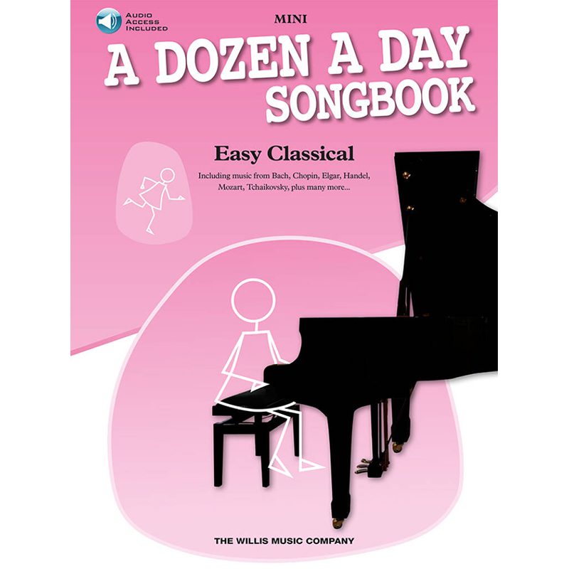A Dozen A Day Songbook - Easy Classical Mini Book