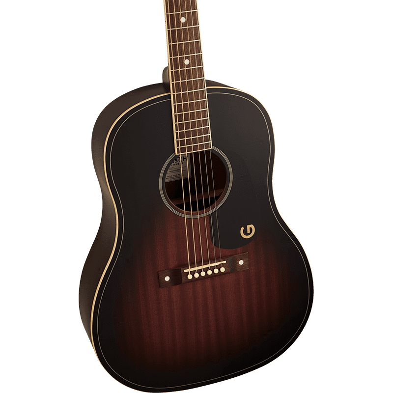 Gretsch Jim Dandy Dreadnought Acoustic Guitar - Cherry Burst - Image 5