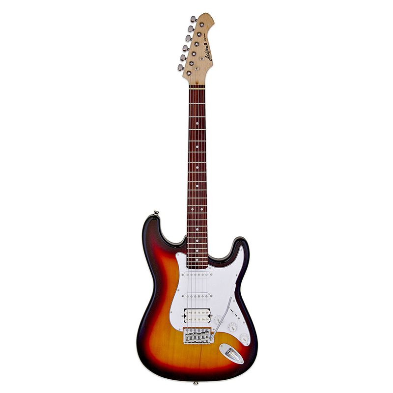 Aria STG-004 - HSS - 3 Tone Sunburst