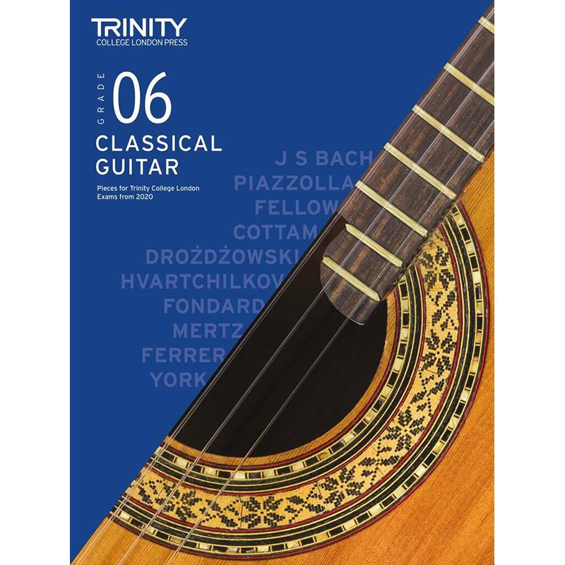 Trinity College London - Classical Guitar Exam Pieces - 2020-2023 - Grade 6