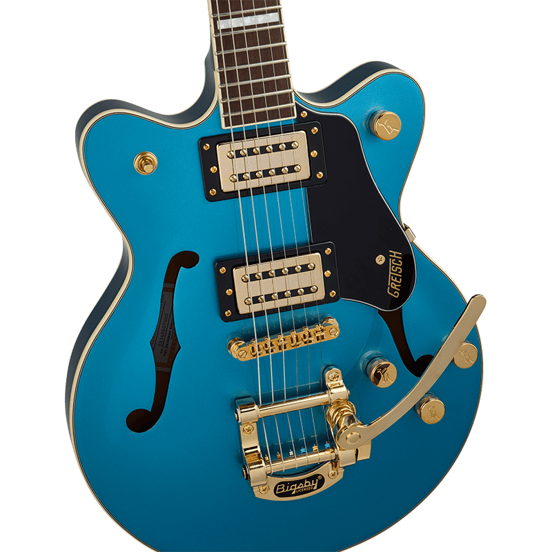 Gretsch G2655TG Streamliner Center Block JR Double-Cut LTD - Riviera Blue - Image 3