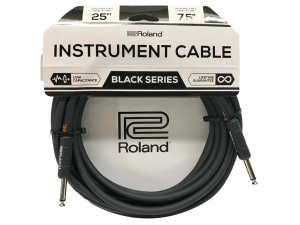 Roland Black Series - RIC-B25 - 25ft/7.5m Instrument Cable