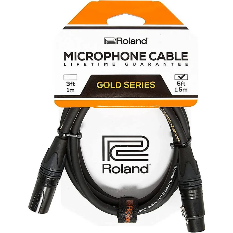 Roland RMC-G5 XLR-XLR Microphone Cable - 5ft/1.5m