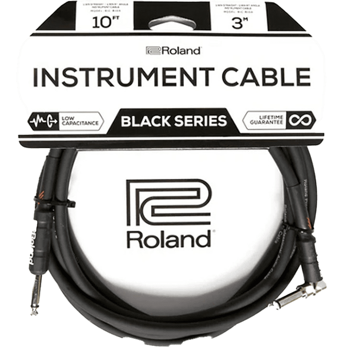 Roland Black Series - RIC-B10 - 10ft/3m Instrument Cable