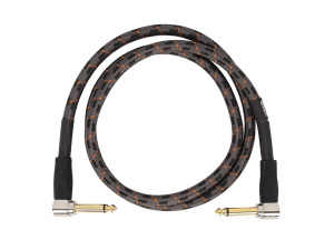 Roland Gold Series - RIC-G3AA - 1m/3ft Instrument Patch Cable - Angled