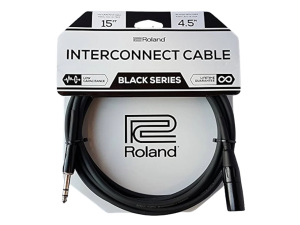 Roland RCC-15-TRXM - 1/4-inch TRS male to XLR male - 15ft/4.5m