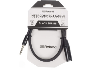 Roland RCC-3-TRXM - 1/4-inch TRS male to XLR male - 3ft/1m