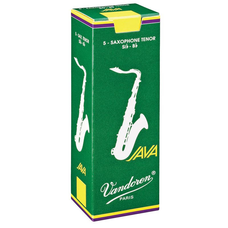 Vandoren Java Tenor Saxophone Reeds - Size 2.5 - Pack Of 5