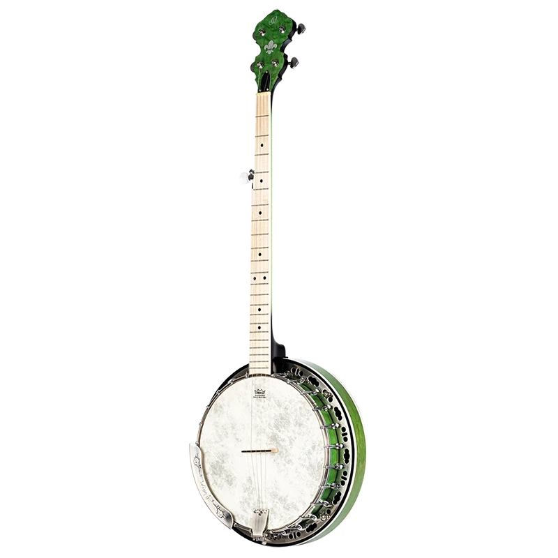 Ortega Falcon Series 5-String Banjo - Maple Green - Image 9