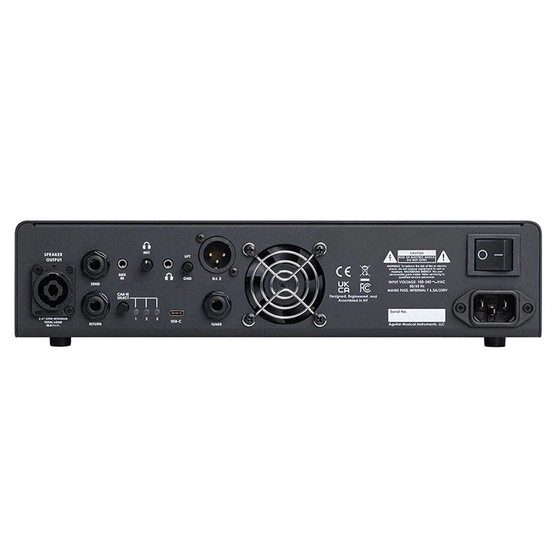 Aguilar Tone Hammer 700 V2 - 700w Bass Amplifier - Image 3