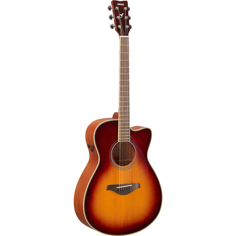 Yamaha Transacoustic Cutaway FSC-TA Concert - Brown Sunburst