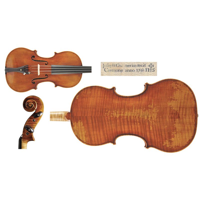 Heritage Guarneri 4/4 Violin - Guiseppe Guarneri Del Gesu - Cremona 1742 - Modern Interpretation - Image 2