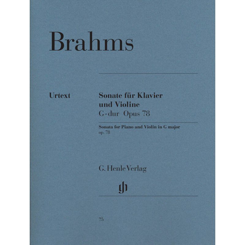 Brahms Complete Violin Sonata In G - Op. 78 - Piano And Violin