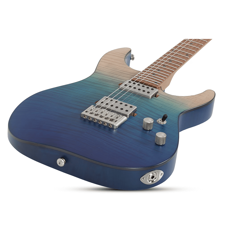Schecter C-1 Standard Plus - Blue Fade - Image 8
