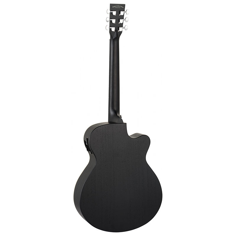 Tanglewood Blackbird TB4 CE LH - Satin Black - Left Handed Electro-Acoustic - Image 2