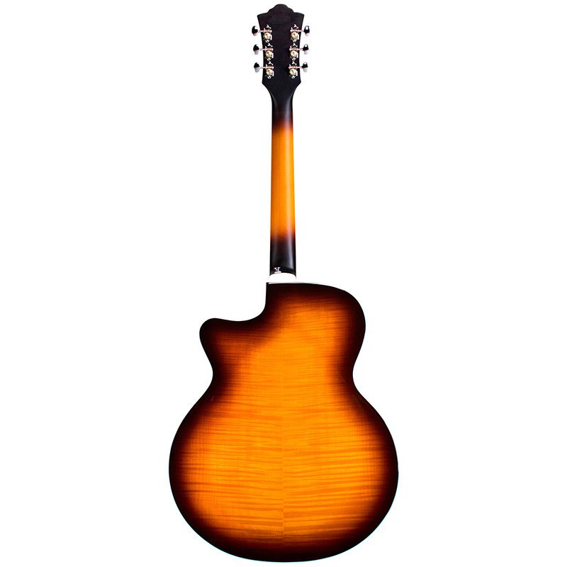 Guild F-250CE Jumbo Electro-Acoustic - Antique Burst - Image 3