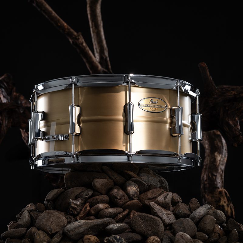 Pearl Primal Snare Collective - Brass Snare Drum - 14 x 6.5 - Image 4