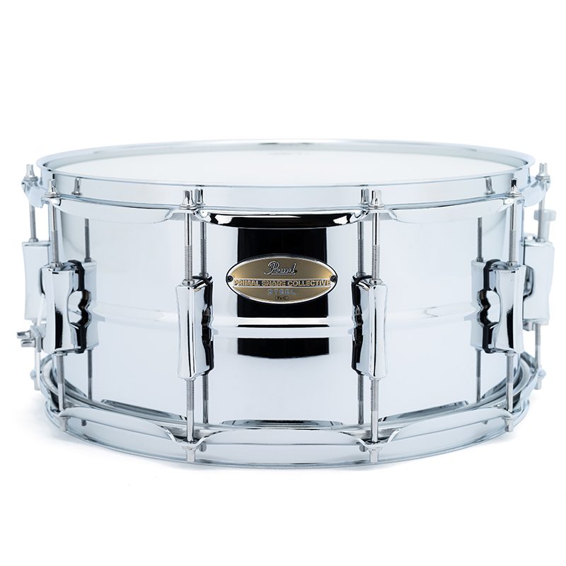 Pearl Primal Snare Collective - Steel Snare Drum - 14 x 6.5