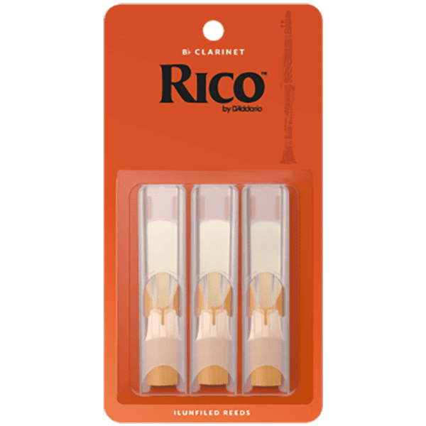 Rico Bb Clarinet Reeds - 1.5 Strength - 10 Pack