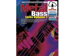 Heavy Metal Bass Guitar Licks - Volume 1