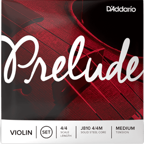 D'addario Prelude Violin String Set - 4/4 - Medium