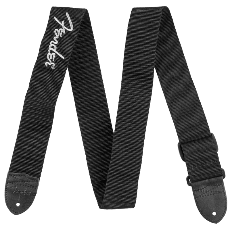 Fender Logo Guitar Strap - Grey