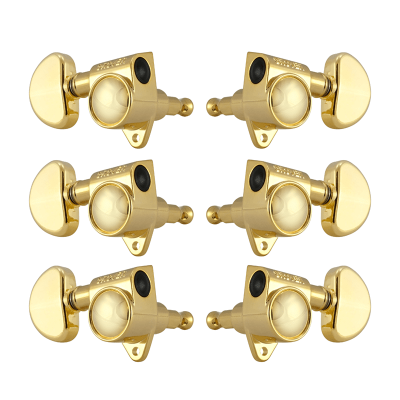 Grover Original Rotomatics Machineheads Set 3+3 -Gold
